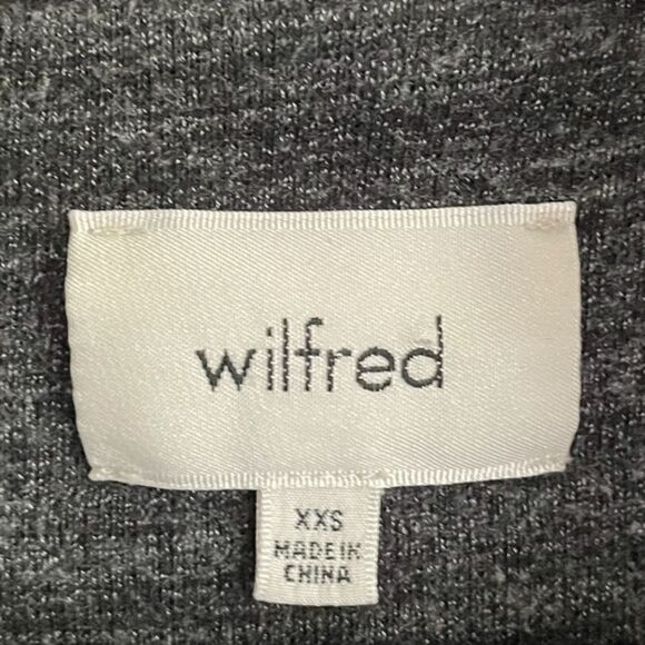 ARITZIA Diderot Open Cocoon Cardigan Sweater Grey Black XXS - Picture 5 of 6